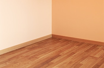 uneven wood floor