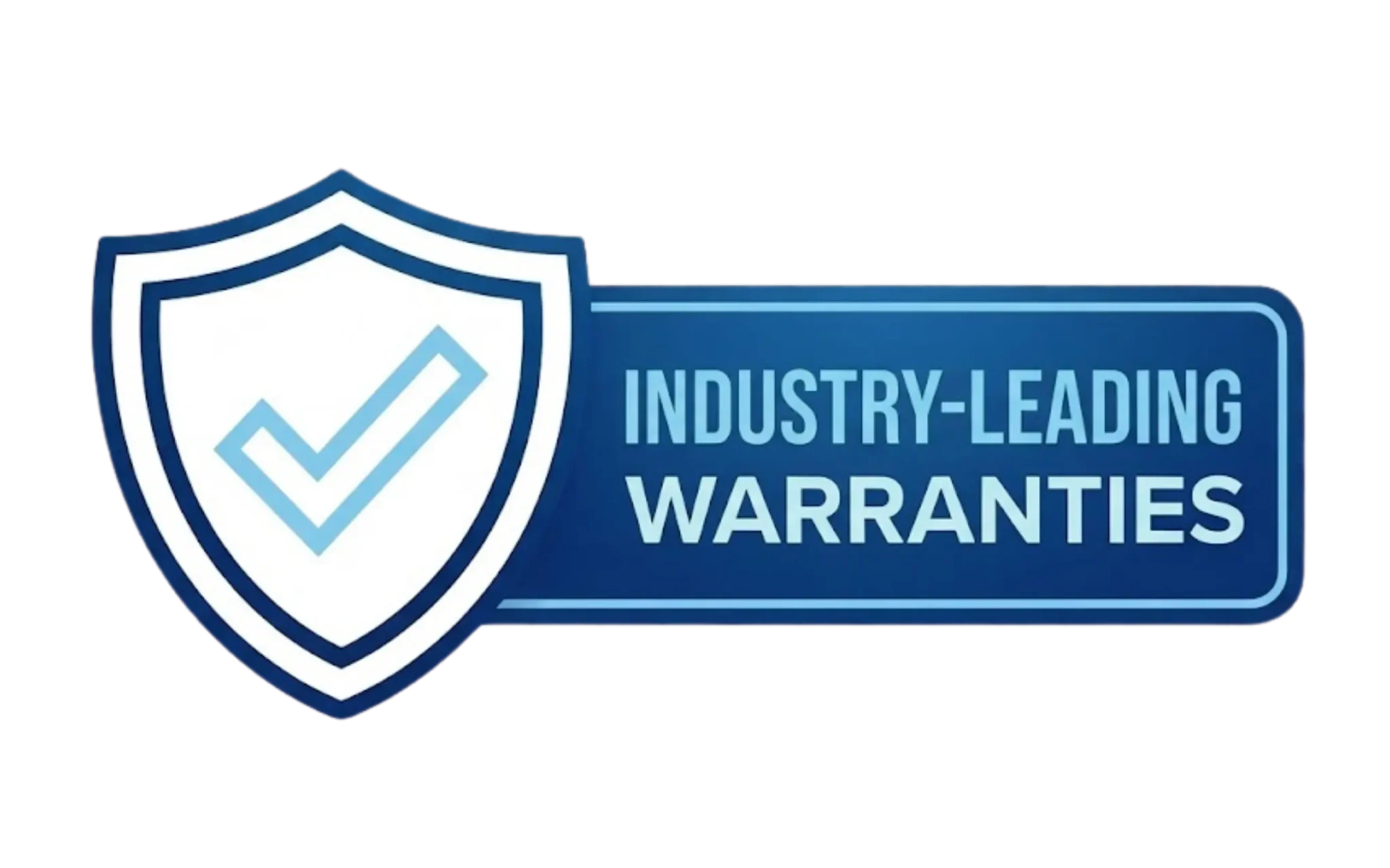 industry leading warranties