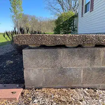 concrete porch